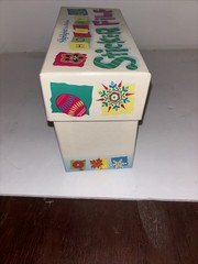 Vintage Highlights For Children Magazine Sticker File Box & Holiday Stickers Lot