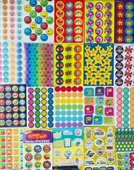 275+ STICKER Lot, Sandylion Hallmark Crafters Corner American Greetings TREND