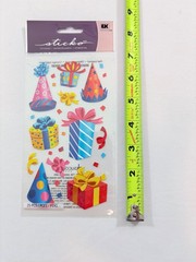STICKO STICKERS / PARTY HATS & PRESENTS