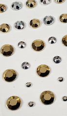 Style Steals Adhesive Bling Planner Stickers – 72 pcs – GOLD & SILVER ROUND