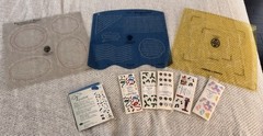 Creative Memories Scrapbooking Stickers And Stencil Lot