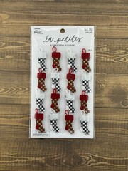 Christmas Paper Crafts/The Paper Studio Dimensional Glitter Stickers pack! – NEW