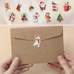 Vybonz Christmas 3″ Stickers Set 3