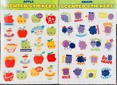 350+ Stickers, Themes Scented Food Fruit Dessert Unicorn Glitter Rainbow Preppy