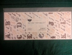 Creative Memories TITLES Stickers Delight ABC Jewel Black & White Fabulous