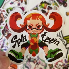 SPLATOON 50 stickers, video game, fantasy computers, water bottle everywhere