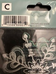Jolee’s Boutique Large White Snowflake Dimensional Sticker Scrapbooking Crafts