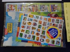 Vintage – Stickers – Variety – some missing as shown – comes as a set as shown