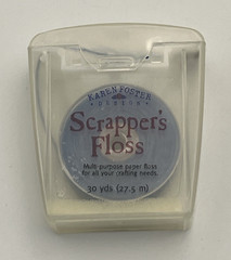 Scrapper’s Floss Karen Foster Design Acid Free Yellow Black and Blue