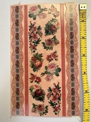 Vintage Punch Studio Gifted Line John Grossman Victorian Rose Border Stickers