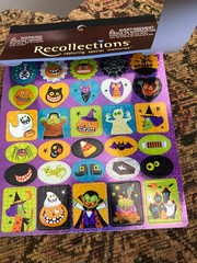 [New] Booklet of Halloween Stickers – 4 Pages – 125 pieces