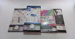 Lot Of 9 Partially Used Happy Planner Sticker Books