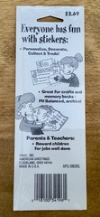 VTG AMERICAN GREETINGS STICKER WORLD 3-D HOLOGRAMS, Sports Themed, NIP