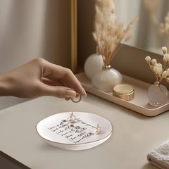 God Says You are – Ring Tray,Confirmation Gifts for 4.5″ x 4.5″ x 0.5″ Black