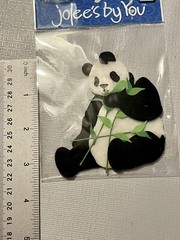 Jolee’s Boutique Brand New Package Panda Dimentionsal Sticker Scrapbooking