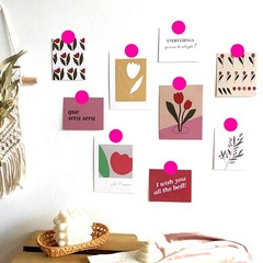 10000 Pack Color-Coding Dot Stickers – 3/4 Inch Round Labels, Fluorescent Pink,