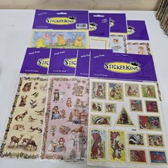 Nice Lot Of 8 New Sticker King Stickers Teachers Homeschool Student Prizes