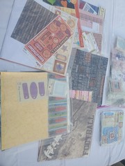 Huge Scrapbooking Card Making Craft Supplies Paper Stickers Embellishment Lot