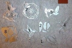 Hummingbird bird metal cutting dies cut machine cutter die
