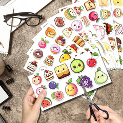 108Pcs Food Stickers Pack for Scrapbooking, Water Bottles, Laptops, and More