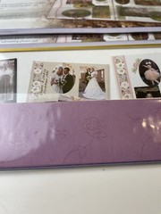 Creative Memories 7 Packs Flower Bud Printed Photo Mounting Paper Strips ‘03 NIP