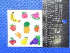 Fresh Fruits Grapes Bananas Cherries Orange Prismatic Sandylion Sticker Mod