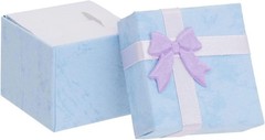 Juvale Ring Boxes Bulk Set – 24-Pack Multi-Color Square Cardboard, 1.6 x 1.2 x 1