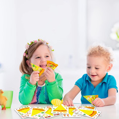 48 Sheets Make a Pizza Stickers for Kids Birthday Party Favors Pizza Craft Plane
