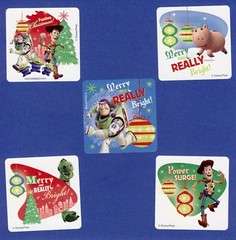 30 Toy Story Assorted Large Stickers – Woody, Buzz Lightyear, Forky, Bo Peep