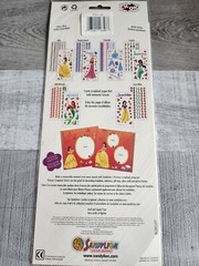 Disney Princess Little Mermaid Scrapbook Stickers Large Sheet Sandylion New #47