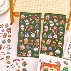 3D Puffier Sticker Sheets Decorative Sticker Cute Small Sticker for Kid & Adult