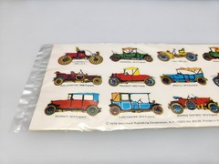 Vintage 1979 Antique Automobiles Stickers Merrimack Publishing Corp NOS