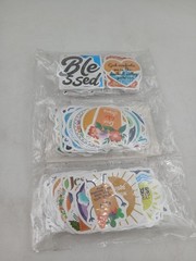 Inspirational Christian Stickers Pack 300 Pieces Bible Verse Multi-Color VBS Set