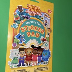 DANIEL TIGER’S NEIGHBORHOOD FAMILY 4 STICKER SHEETS New Stickers