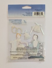 RARE Disney Princess Cinderella Wedding The Proposal Scrapbooking Stickers READ!