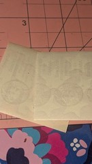 Vintage Sandylion Stickers Patriotic Stars Flag Red White Blue Lot 2 Modules