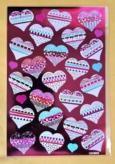 Valentine’s Day/ Love/ Heart Sticker Sheet
