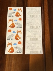Vintage Mrs Grossman Stickers 8 Mods 2002 Cats Gray Brown