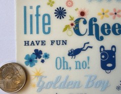 THE SKY IS THE LIMIT Rub-On Transfers(4”x8-1/2”)Talent •Handsome•Boy•Card Making