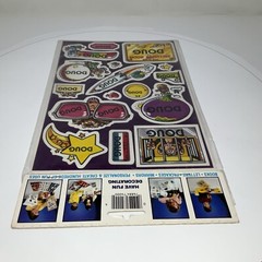DOUG – Vintage 80s Celebrity Stickers Self-Adhesive/Removable by Mark I