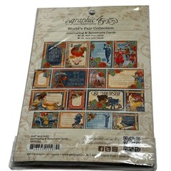 Graphic45 Worlds Fair Collection Cardstock Journaling Ephemera Cards Inserts