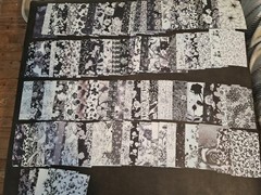 100 Sheets Scrapbooking JJ Paper Crafts Ephemera Papers 5 1/2 X 3 3/4 In Black