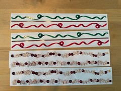 Creative Memories Mrs Grossman Border Stickers Lot Christmas Fall Music