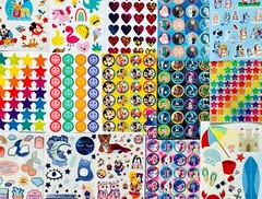 399+ Sticker Lot | TEENS Kids Teachers Crafters Gift Set Kit Lot Collection*