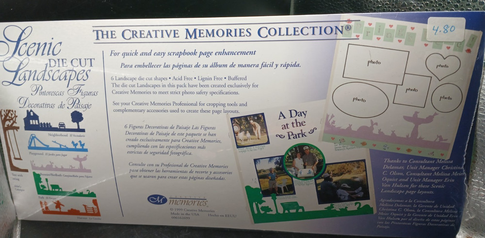 The Creative Memories Collections «Scenic Die Cut Landscapes
