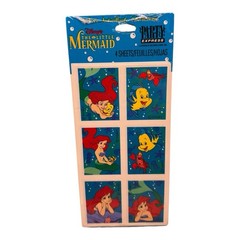Vintage Hallmark Party Express Disney The Little Mermaid Stickers 4 Sheets