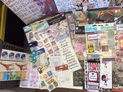 HUGE SCRAPBOOK STICKER LOT~115 Pks.~Many Brands & Themes~NEW