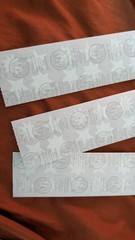 Vintage Sandylion Stickers Stars Starburst Green Blue And Gold Lot Of 3 Strips