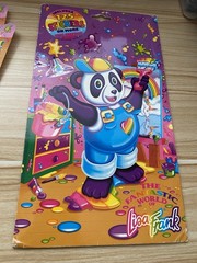 Lisa Frank Panda Painter Sticker Tote