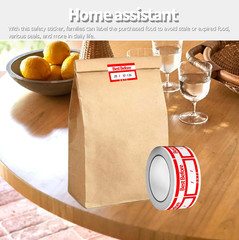 200 pcs Best Before Date Stickers Roll Erasable Pen Labels